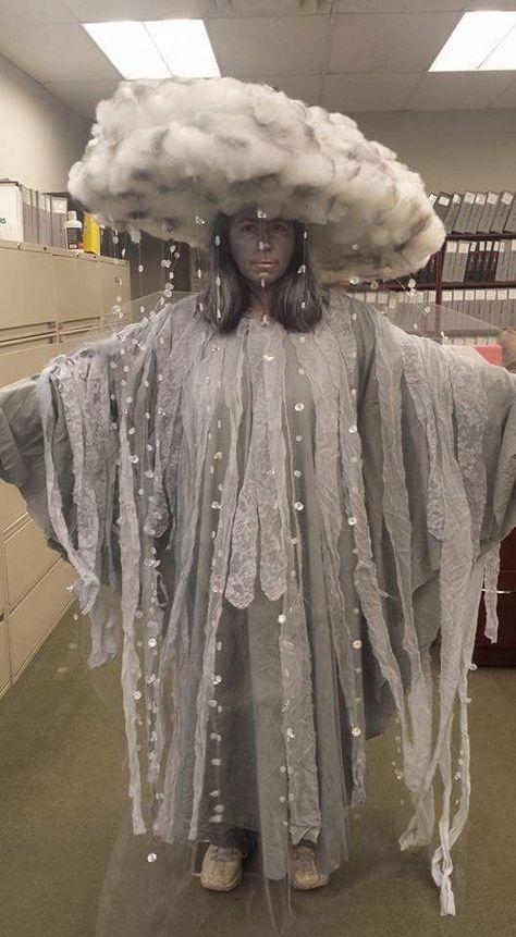 Storm Cloud Costume, Wind Costume, Rain Cloud Costume, Rain Costume, Storm Costume, Cloud Costume, Cloud Dress, Eve Costume, Christmas Parade Floats