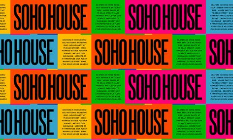 Soho House launches new magazine with a splash Post Linkedin, Square Logo, Grid Layouts, Soho House, Editorial Layout, House And Home Magazine, New Directions, Page Layout, Design Reference