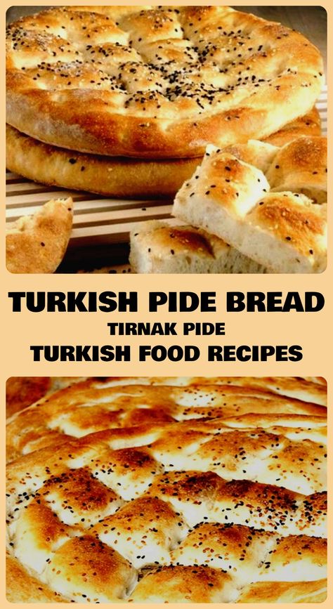 Turkish Pide Bread Recipe, Pide Recipe, Pide Bread, Turkish Pide, Turkish Sweets, Meat Pie, Sandwich Bread, Bread And Pastries, Middle Eastern Recipes