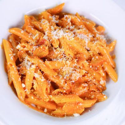 Mario Batali's Penne alla Vodka @keyingredient #bacon Mario Batali Recipes, Penne Alla Vodka Recipe, Penne Alla Vodka, The Chew Recipes, Mario Batali, Alla Vodka, Vodka Sauce, The Chew, Italian Dishes