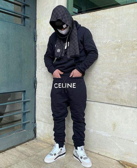 Drip Outfit Men, Nike Tracksuit, Dope Fits, Nike Airforce 1, Nike Tn, Black Men Street Fashion, Streetwear Fits, Men Street Fashion, Nike Tech Fleece