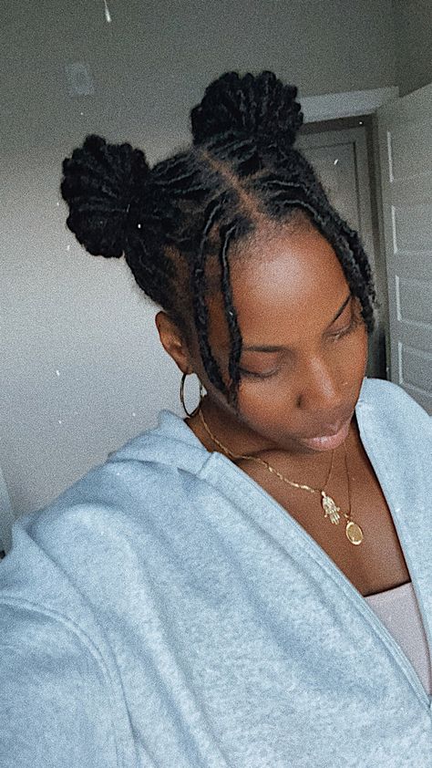 Low Bun Locs, Loc Buns, Locks Hairstyle, Loc Appreciation, Loc Ideas, Loc Goddess, Dreadlocks Hairstyles, Loc Inspiration, Short Locs