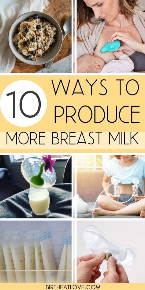 Need to make more milk for your baby? Follow these helpful tips for how to produce more milk. Whether your milk supply is low or you just need to build a freezer stash, these breastfeeding hacks can help you produce more breast milk quickly. Low Milk Supply, Pumping Moms, Power Foods, Baby Sleep Problems, Breastfeeding And Pumping, Milk Supply, Breastfeeding Tips, After Baby, Pregnant Mom