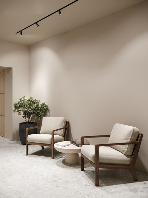 Waiting Room Seating, Waiting Area Design, Home Office Interior Design, Waiting Room Design, Home Office Interior, Clinic Interior, Office Waiting Rooms, Minimalist Home Office, Lobby Interior Design