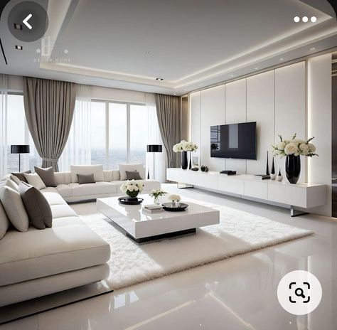 Fancy Living Rooms, Tv Fal, Luxury Living Room Decor, Latest Living Room Designs, Home Hall Design, Interior Design Your Home, Hall Interior, Living Room Sofa Design, 아파트 인테리어