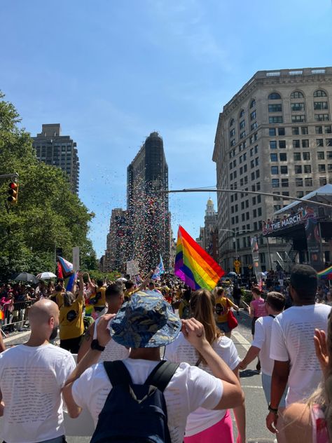 Nyc Pride Aesthetic, Pride 2024, Nyc Pride, 2025 Goals, Gay Pride Parade, 2024 Goals, Corner Shop, Gay Rights, I Love Nyc