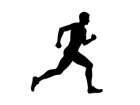 Running Clipart, Running Man Logo, Running Images, Man Silhouette, Track Runners, Person Running, Man Clipart, Running Man, Silhouette Cricut