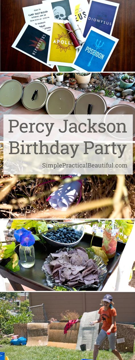 Camping Backyard Party, Poseidon Percy Jackson, Percy Jackson Birthday, Percy Jackson Party, Beautiful Camping, Teen Friends, Backyard Camping, Backyard Party, Camp Half Blood