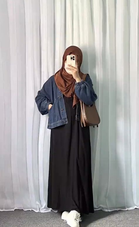 Outfit Ideas Muslim, Modest Outfits Muslim, Muslimah Fashion Casual, Outfits Muslim, Fesyen Islam, Moslem Fashion, Modest Casual Outfits, Mode Turban, Muslim Outfits Casual