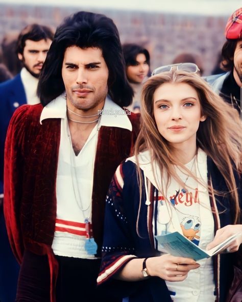 Mary And Freddie, Freddie Mercury And Mary Austin, Mary Austin Freddie Mercury, Freddie Mercury Quotes, Freddie My Love, Mary Austin, Queen Freddie Mercury, Queen Pictures, John Deacon