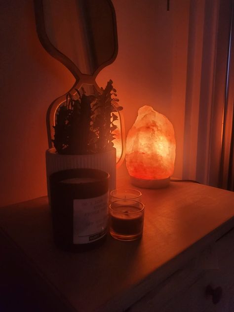 Handcrafted Aesthetic Natural Rock Salt Lamp Beauty From Himalayas 😍 Rock Salt Lamp, Rock Lamp, Salt Rock, Bedroom 2024, Salt Rock Lamp, Aesthetic Natural, Lamp Natural, Rock Aesthetic, Salt Lamps