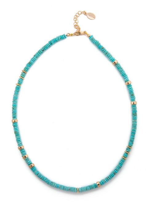 Kate Davis, Metal Jewelry Making, Turquoise Choker, Heishi Necklace, Bracelet Keychains, Heishi Beads, Affordable Jewelry, Beaded Choker, Jewelry Diy