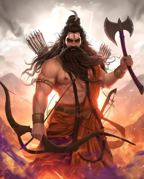 Lord Parshuram, Baby Neck Float, Hindu Worship, Rama Image, Bob Marley Art, Animation Wallpaper, Hd Art, Sita Ram, Maa Kali