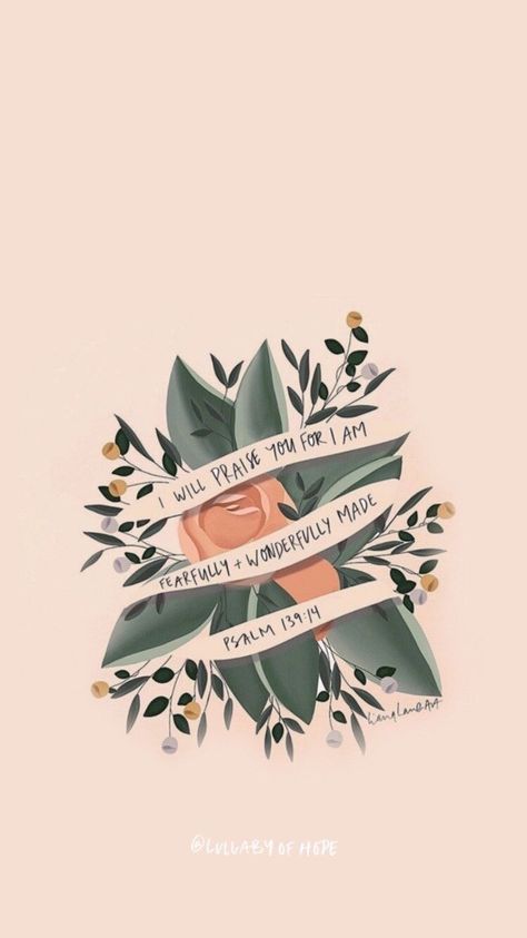 Psalm 139:14 Wallpaper Aesthetic, Psalms 139:14 Wallpaper, Fearfully And Wonderfully Made Wallpaper, Made Wallpaper, Fearfully Wonderfully Made, Fearfully And Wonderfully Made, Bible Stuff, Wonderfully Made, Psalm 139