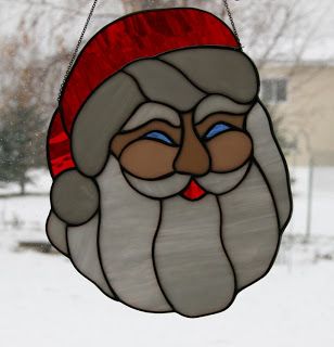 stained glass santa - Google Search Stained Glass Santa, Diy Staining, Painted Glass Art, Stained Glass Decor, Stained Glass Ornaments, Stained Glass Window Hanging, Stained Glass Suncatchers, Stained Glass Christmas, Stained Glass Diy