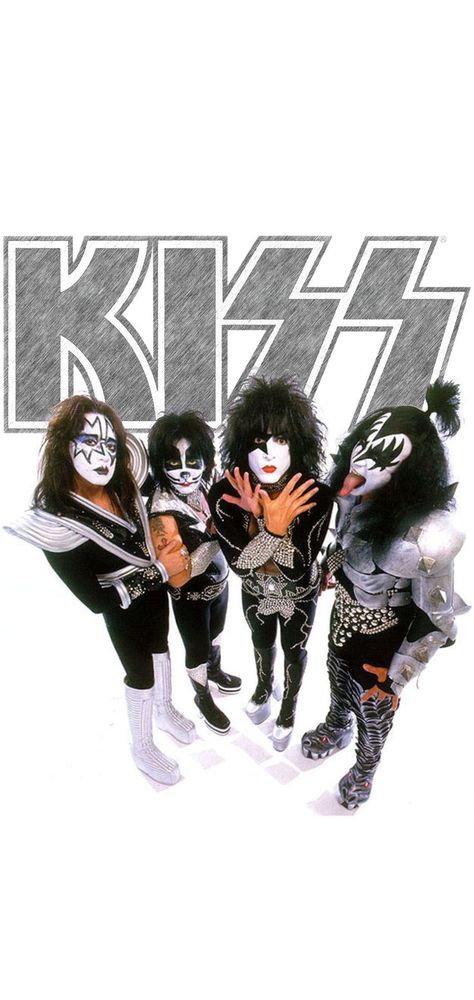 Kiss Phone Wallpaper, Kizz Band, Paul Kiss, Kiss Artwork, Arte Heavy Metal, Kiss Army, Kiss Art, Heavy Rock, Ace Frehley