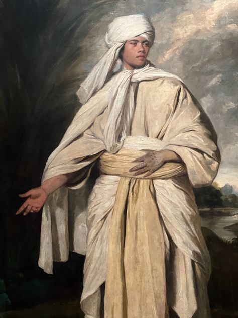 At the National Portrait Gallery in London, you will find the Portrait of Mai (Omai), circa 1753-80, painted by Sir Joshua Reynolds around 1776. Reynolds's depiction of Mai, the first Polynesian to visit Britain, marks the first British painting to portray a person of colour with dignity and grandeur. Known as “Omai” in England, Mai (ca. 1753-1779) was a native of Raiatea, an island now part of French Polynesia, who travelled from Tahiti to England with Captain James Cook. He spent the years ... National Gallery Of Ireland, George Romney, William Hogarth, Joshua Reynolds, Castle Howard, Thomas Gainsborough, Dante Gabriel Rossetti, John Everett Millais, 18th Century Paintings