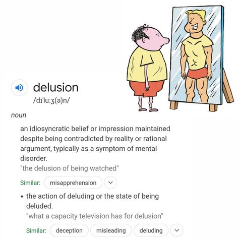 Derealisation Meaning, Delusional Meaning, Delusion Quotes, Daily Vocabulary, Mental Disorders, Real Life Quotes, Real Quotes, Vocabulary, Meant To Be