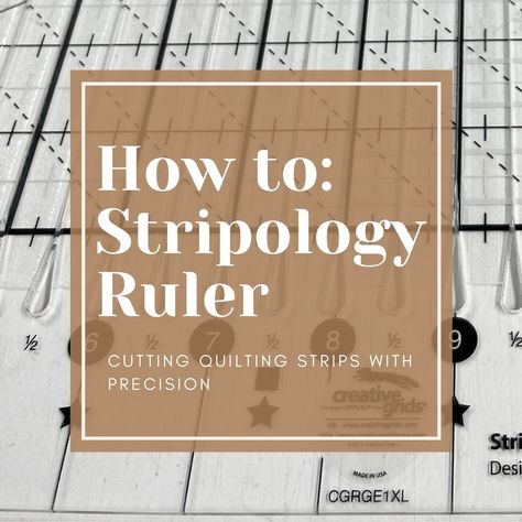 How To Use A Stripology Ruler Stripology Ruler, Quilting Tools, Beautiful Quilts, Quilt Piecing, Triangles, Being Used, Quilt Blocks, Ruler, How To Use