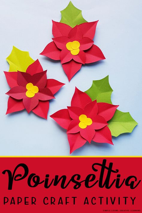 Christmas Study, Mexico Christmas, Flower Crafts Kids, Christmas Photo Album, Pencil Crafts, December Activities, Study Ideas, Crafts For Seniors, Wall Hanging Crafts