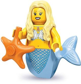 71000-12: Mermaid Lego Hacks, Roller Derby Girls, Lego Girls, Lego Boards, Lego People, Lego Minifigs, Lego Characters, Lego Figures, Lego Minifigure