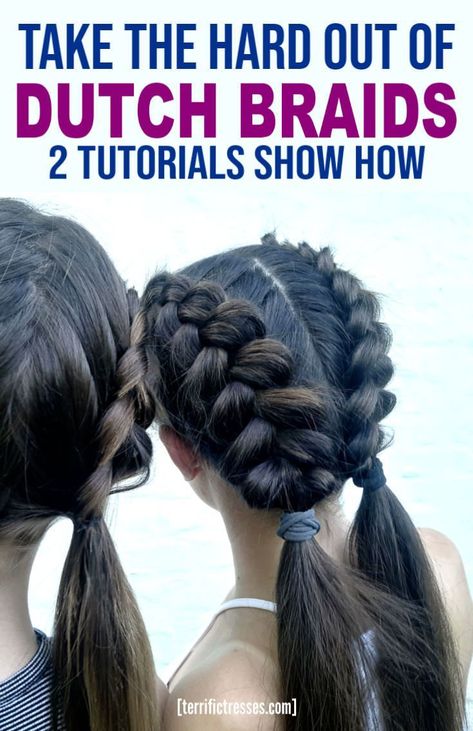 How To Dutch Braid Your Own Hair French Braid Your Own Hair, Dutch Braid Your Own Hair, Easy French Braid, Braid Your Own Hair, Dutch Braid Tutorial, French Braids Tutorial, Dutch Braid Hairstyles, Braiding Your Own Hair, Dutch Braids