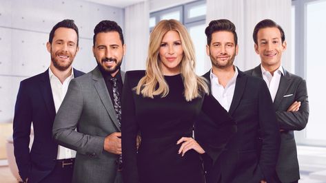 Bravo's Million Dollar Listing L.A. Cast Shades Netflix's Selling Sunset: 'Totally Different Animal' Tracy Tutor, Million Dollar Listing Los Angeles, Josh Flagg, Real Estate Photoshoot, Backyard Envy, Photos For Business, Team Photoshoot, Million Dollar Listing, Business Portrait Photography