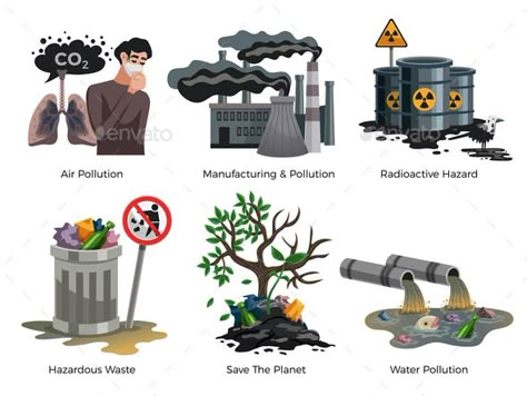 Pollution Awareness Concept Compositions #Awareness, #Pollution, #Compositions, #Concept Pollution Environment, Pencemaran Udara, Energy Symbols, Nature Symbols, Wildlife Protection, Earth Poster, Save Environment, Water Pollution, Environmental Pollution