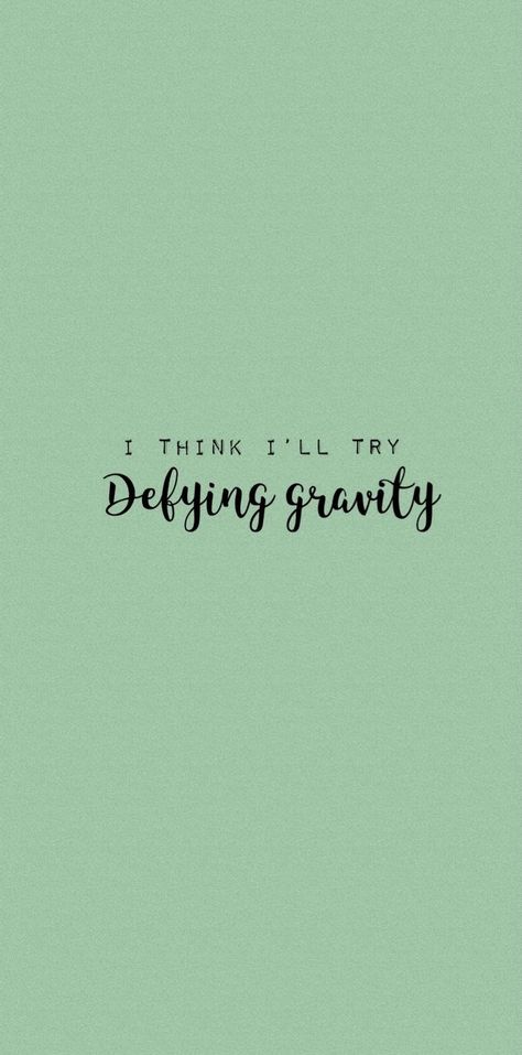 Wicked Lyrics, Wicked Musical Broadway, Wicked Musical Quotes, Wicked Wallpaper, Wicked Quotes, Musical Theatre Quotes, Wicked Stuff, Broadway Quotes, Wicked Crafts