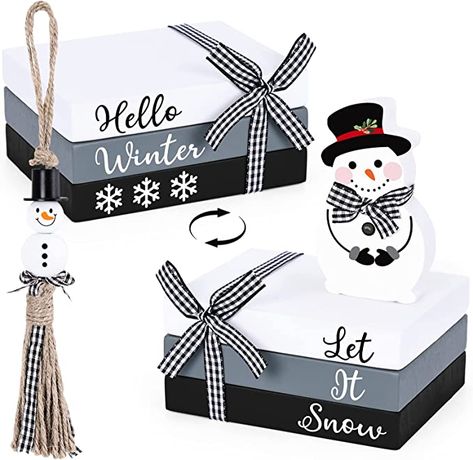 Decorating With Snowmen, Winter Tray, Christmas Tiered Tray Decor, Tray Decor Christmas, Christmas Tiered Tray, Winter Table, Holiday Snowmen, Christmas Shows, Holiday Garlands