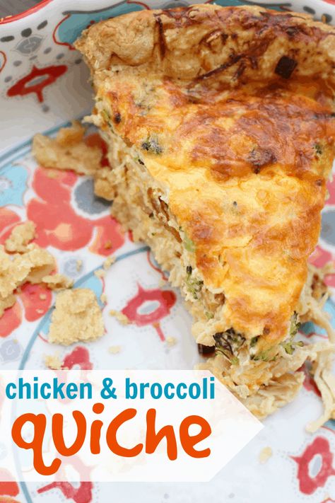 Chicken Quiche, Whole World In His Hands, Broccoli Quiche, Cooking Challenge, Chicken And Broccoli, Chicken Pie, Baked Strawberries, Quiche Recipes, Chicken Broccoli