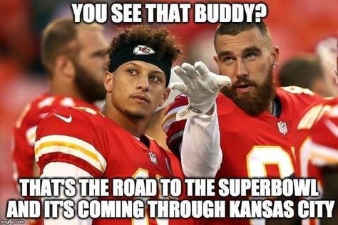 Chiefs Memes, Kansas City Chiefs Funny, Nfl Jokes, Nfl Funny, Kc Chiefs Football, Kansas Chiefs, Nfl Football Art, Chiefs Super Bowl, Kansas City Chiefs Football