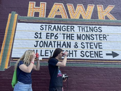 Stranger Things Filming Locations, Surfer Boy, Duffer Brothers, Small Town America, Stranger Things Characters, Pizza Party, A Pizza, Trivia Games, Filming Locations