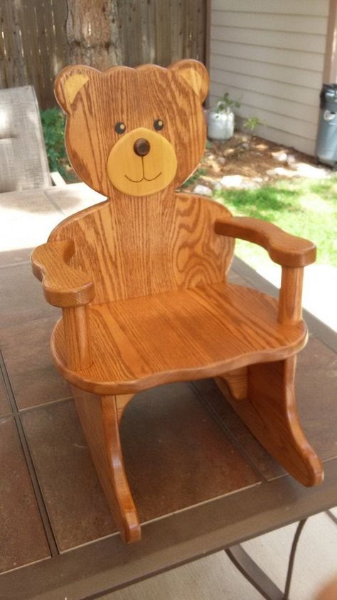 Wood Rocking Horse, Whirligigs Patterns, Intarsia Wood Patterns, Wooden Rocking Chair, Rocking Chair Plans, Cnc Pattern, Kids Rocking Chair, Childrens Rocking Chairs, Wooden Rocking Chairs