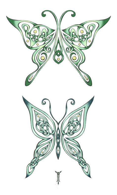 Pretty Celtic Tapestry, Celtic Tattoo For Women, Luna Moth Tattoo, Celtic Butterfly, Luna Moths, Celtic Fairy, Cross Tattoos For Women, Irish Tattoos, Knot Tattoo