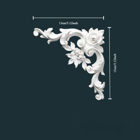 Elegant French Style Ceiling Corner Flower Molding - Plastic Decorative Rosette for Living Room TV Wall, Ceiling Medallion Trim for Home Renovation Decor https://share.temu.com/6F7yqT8QI6A via @shoptemu French Wall Molding, Flower Molding, Ceiling Medallion, Gelli Plate, Wall Ceiling, Living Room Tv Wall, Ceiling Medallions, Plastic Molds, Living Room Tv