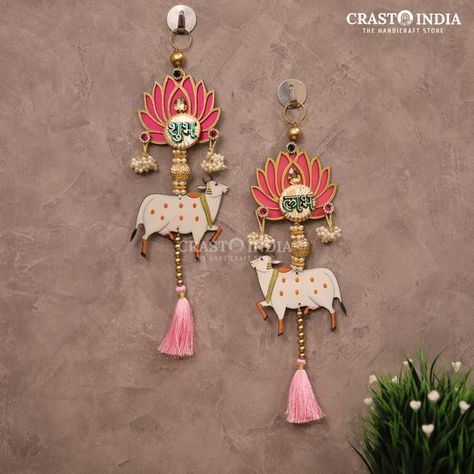 Crasto India - The Handicraft Store on Instagram: "Bring in your Home's Festive Vibes with Our Stunning Shubh Labh Wall Decor! 🌟✨ Embrace the artistry of our skilled artisans and bring good luck and beauty to your home. Perfect for every occasion - Diwali, Ganpati, Makar Sankranti, or Dhanteras. Make your home shine with these exquisite designs and consider them as delightful festive gifts too. 🏡🎁" Shubh Labh Hanging Handmade, Shubh Labh Resin Art, Resin Shubh Labh Design, Shub Labh Designs, Labh Shubh Design, Shubh Labh Design Handmade, Shubh Labh Hanging, Hanging Door Beads, Handmade Decorative Items