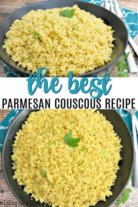 boil. Parmesan Pearl Couscous Recipes, Easy Pearl Couscous Recipes, Coos Coos Recipes, Pearl Couscous Recipes Side Dishes, Pearl Couscous Recipes Dinner, Best Couscous Recipe, Couscous Pearl, Parmesan Couscous, Simple Couscous Recipes