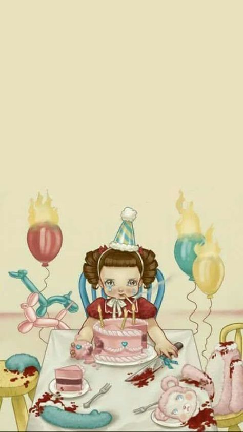 Pity Party, Melanie Martinez, Cake, Birthday