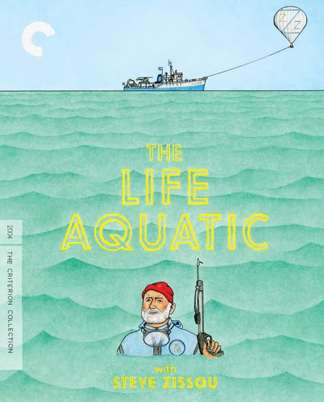 Walden Thoreau, Wes Anderson Design, Noah Taylor, Life Aquatic With Steve Zissou, Mark Mothersbaugh, Wilson Brothers, Whale Watercolor, Michael Gambon, Famous Directors