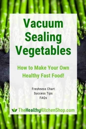 If you're trying to eat healthier, vacuum sealing vegetables can be a big help. Here's why! Get success tips, blanching info, and learn what NOT to seal. Food Saver Ideas, Food Saver Hacks, Vacuum Sealing Food, Food Saver Vacuum Sealer, Easy Cooking Ideas, Freezing Vegetables, Food Meal Prep, Healthy Fast Food, Food Sealer