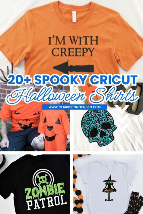 Explore a variety of fun Halloween SVG files for your Cricut machine. These creative designs are perfect for making custom Halloween shirts that will stand out at any event. From cute to spooky, there's something for everyone in this amazing collection of designs! Cricut Halloween Shirt, Halloween Shirt Ideas, Diy Halloween Shirts, Halloween Svg Files, Cricut Halloween, Halloween Shirts, Cricut Machine, Halloween Svg, Diy Shirt