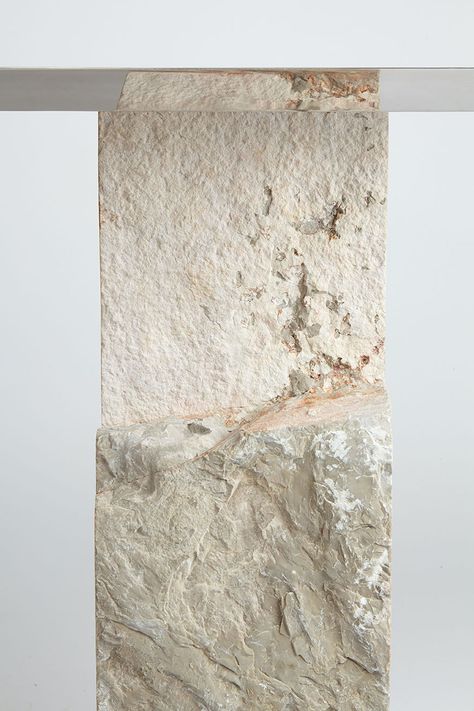 Stone Interior, Joinery Details, Texture Inspiration, Prop Styling, Pale Colors, Stone Texture, Furniture Details, Stone Sculpture, Sculpture Installation