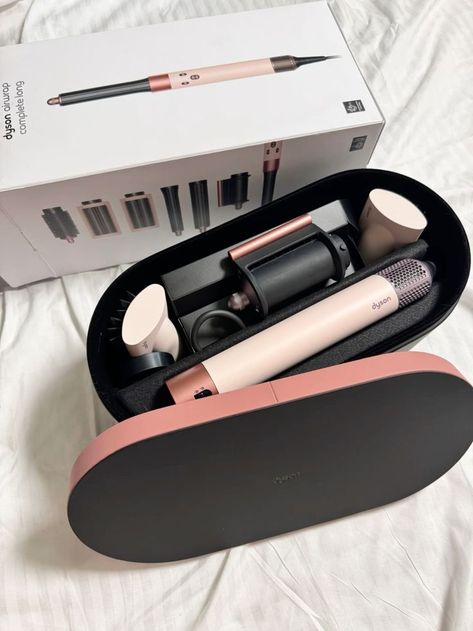 Pink Dyson, Dyson Aesthetic, Airwrap Dyson, Marrakech Travel, Dyson Airwrap, Vision Board Goals, Beauty Gadgets, Luxury Lifestyle Dreams, Makeup Skin Care