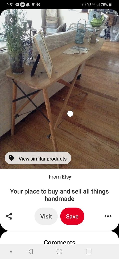 Old Wooden Ironing Board Ideas, Wooden Ironing Board Ideas, Ironing Board Ideas, Antique Ironing Boards, Wood Ironing Boards, Vintage Ironing Boards, Thrift Store Furniture Makeover Diy, Old Ironing Boards, Wooden Ironing Board