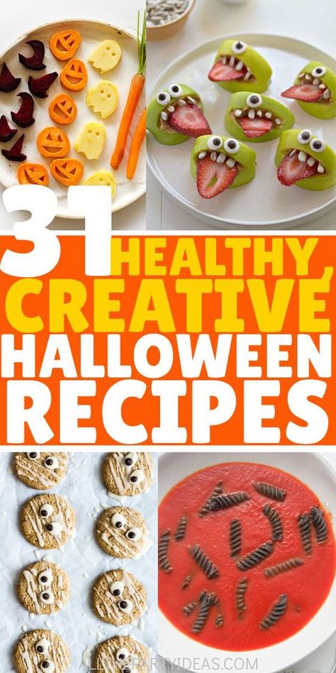 Appetizer Desserts, Healthy Halloween Party Food, Victorian Bohemian Decor, Halloween Finger Foods, Healthy Halloween Food, Easy Halloween Snacks, Halloween Snacks For Kids, Kids Halloween Food, Halloween Breakfast