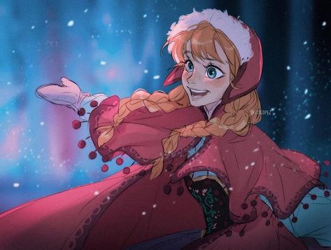 Laia López 🤍 no Instagram: “cause for the first time in forever, I will be right here🤍 #frozen #anna” Frozen Illustration, Disney References, Frozen Fan Art, Frozen Art, Desenhos Gravity Falls, Frozen Heart, Disney Kingdom, Frozen Anna, Princess Anna