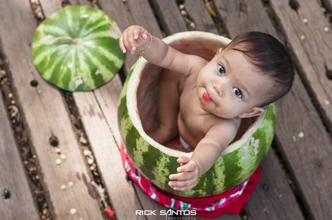 6 Month Photos, Newborn Pics, Baby Shoot, Newborn Pictures, Lucca, Amelie, Baby Photos, Watermelon, Photography