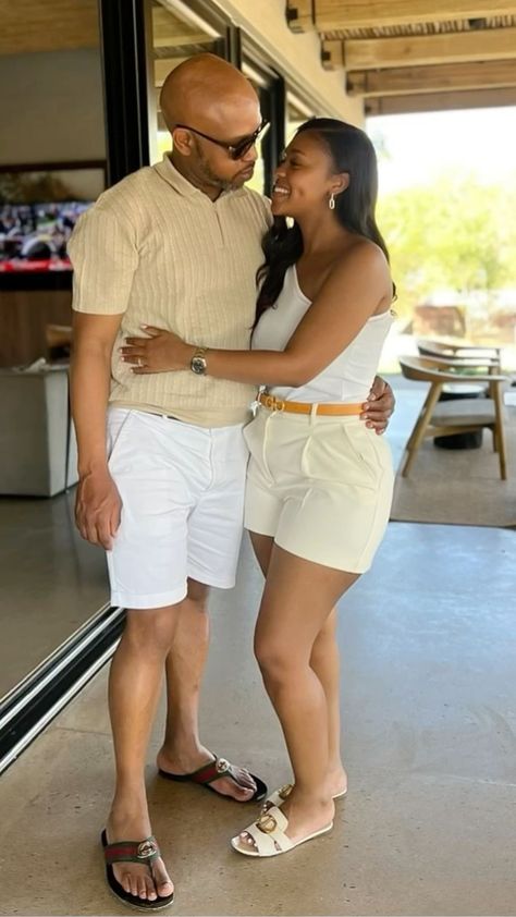 Sunset Cruise Outfit, Date Night Black Couple Goals, Baecation Black Couples, Couple Date Night Outfits, Heart Posture, Black Couple Outfits, Matching Couple Outfits Summer, Tan Girl, Faith Sign