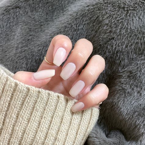 Fair Skin Nails, Late Winter Nails, Milky White Nails, Skin Nails, Late Winter, Milky White, Fair Skin, Winter Nails, White Nails